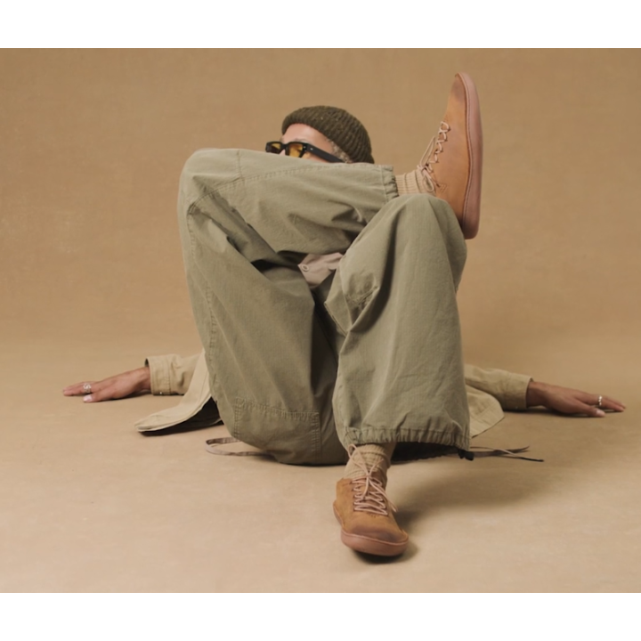 Vivobarefoot Sensus Moc Up Leather Dark Tan - chaussures minimalistes  - Nonstop minimalistrunners