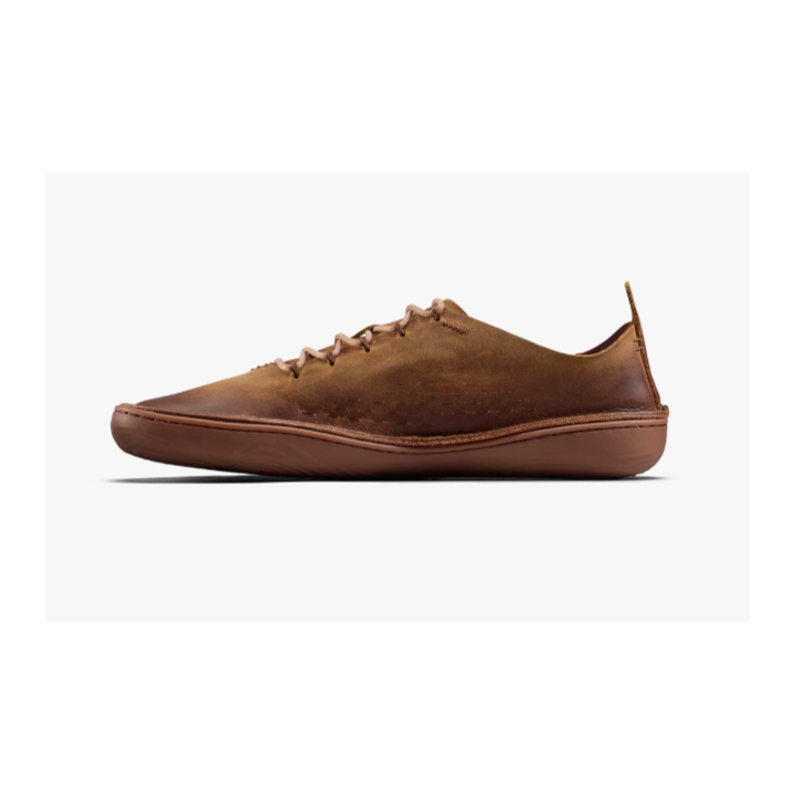 Vivobarefoot Sensus Moc Up Leather Dark Tan - zapatillas minimalistas - Nonstop minimalistrunners