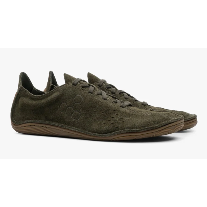 Vivobarefoot Sensus Dark Olive Cracked Leather - scarpe minimaliste - Nonstop minimalistrunners