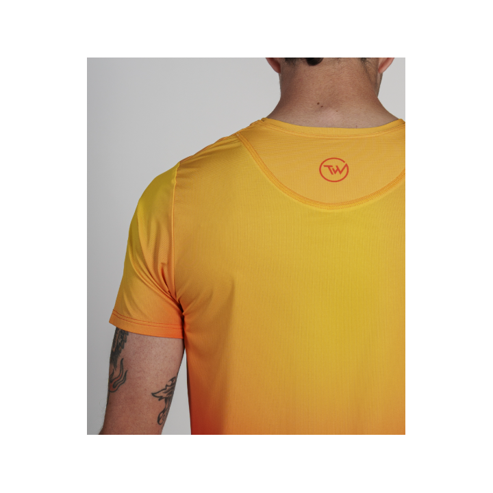 Tuga Wear Aura Men Amber Magma - samarretes tècniques màniga curta - Nonstop minimalistrunners