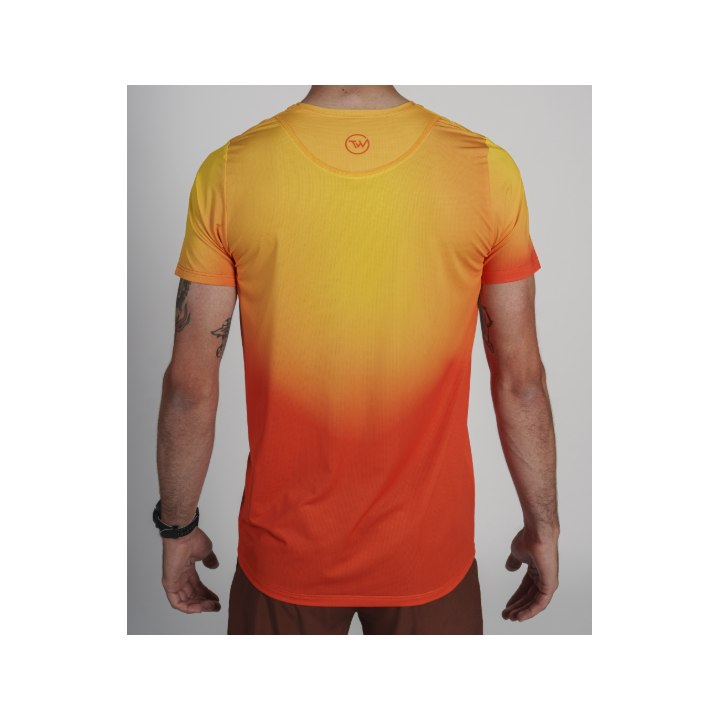 Tuga Wear Aura Men Amber Magma - samarretes tècniques màniga curta - Nonstop minimalistrunners