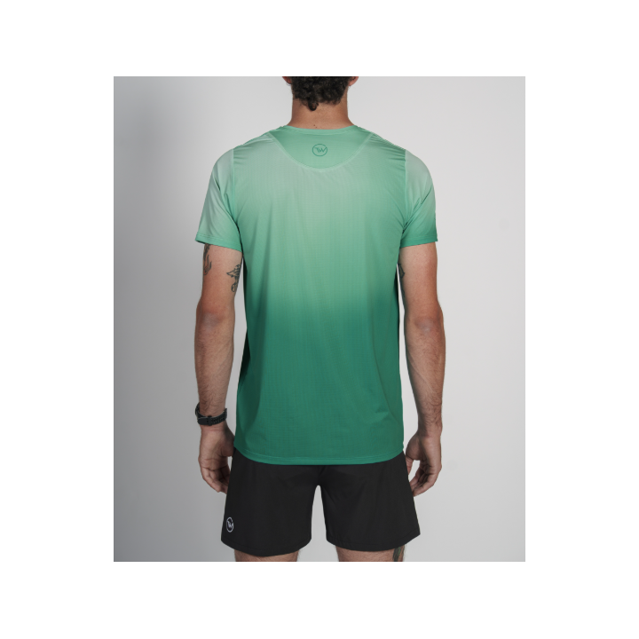 Tuga Wear Aura Men Aqua Emerald - samarretes tècniques màniga curta - Nonstop minimalistrunners