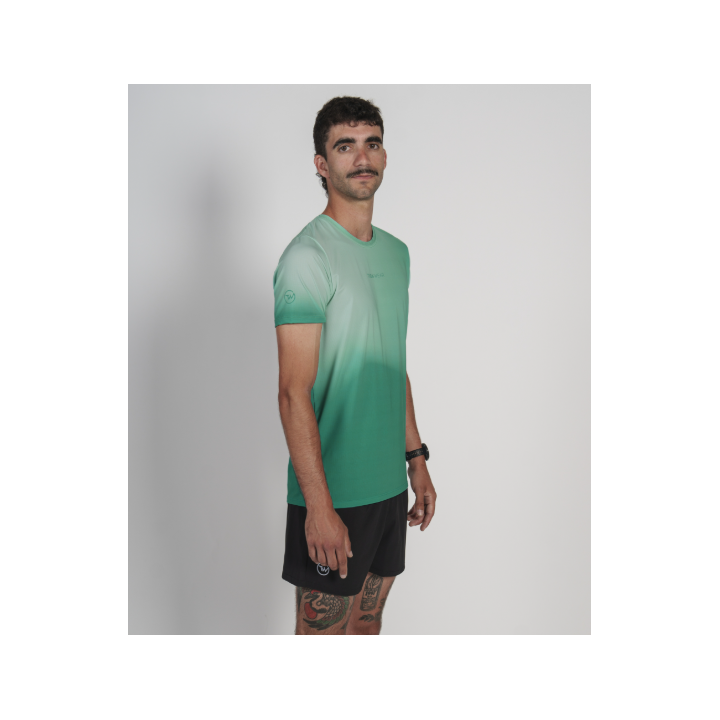 Tuga Wear Aura Men Aqua Emerald - samarretes tècniques màniga curta - Nonstop minimalistrunners