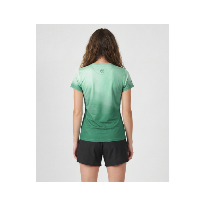 Tuga Wear Aura Women Aqua Emerald - camisetas tecnicas manga corta - Nonstop minimalistrunners