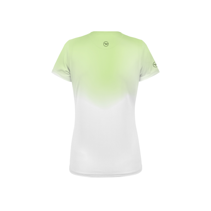Tuga Wear Aura Women Ice Green White - camisetas tecnicas manga corta - Nonstop minimalistrunners