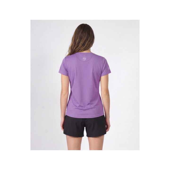 Tuga Wear Basix Women Purple - camisetas tecnicas manga corta - Nonstop minimalistrunners