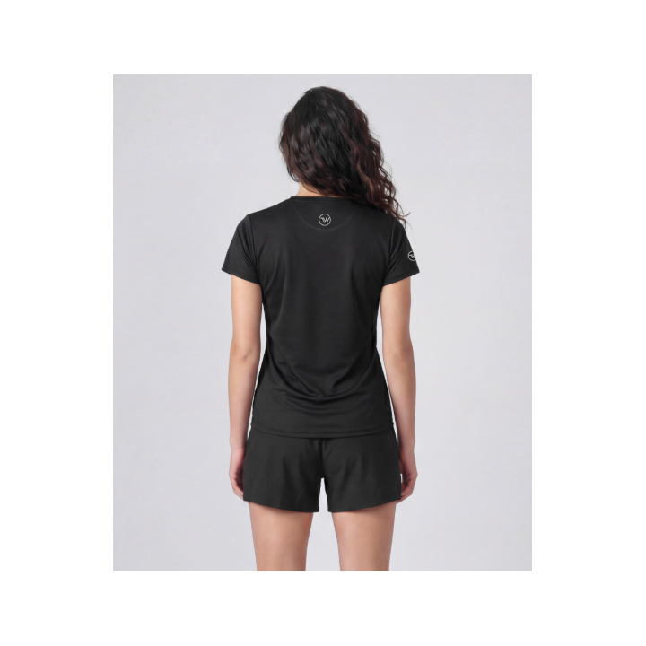 Tuga Wear Basix Women Black - camisetas tecnicas manga corta - Nonstop minimalistrunners