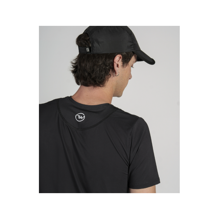 Tuga Wear Basix Men Black - magliette tecniche a maniche corte - Nonstop minimalistrunners