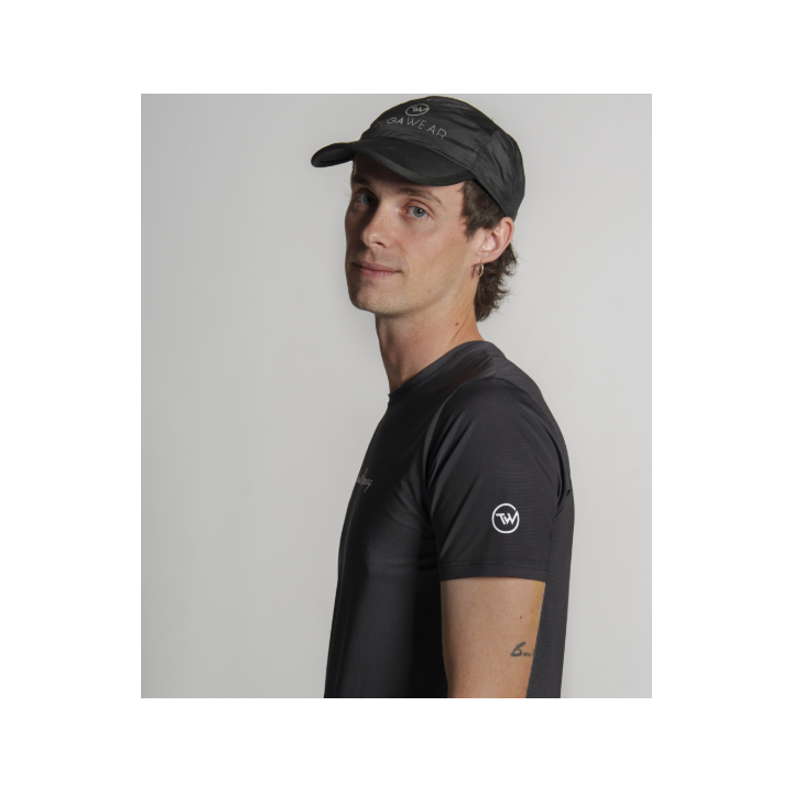 Tuga Wear Basix Men Black - magliette tecniche a maniche corte - Nonstop minimalistrunners