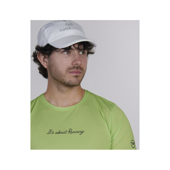 Tuga Wear Basix Men Lime – kurzärmelige Funktions tshirts – Nonstop minimalistrunners