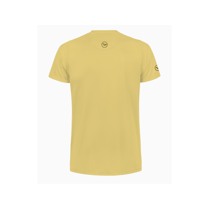 Tuga Wear Basix Men Yellow - camisetas tecnicas manga corta - Nonstop minimalistrunners