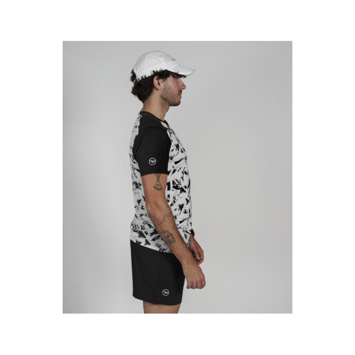 Tuga Wear Trace Men White - camisetas tecnicas manga corta - Nonstop minimalistrunners