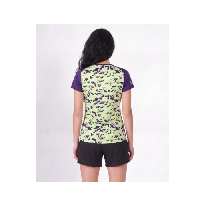 Tuga Wear Trace Women Acid Lime - camisetas tecnicas manga corta - Nonstop minimalistrunners