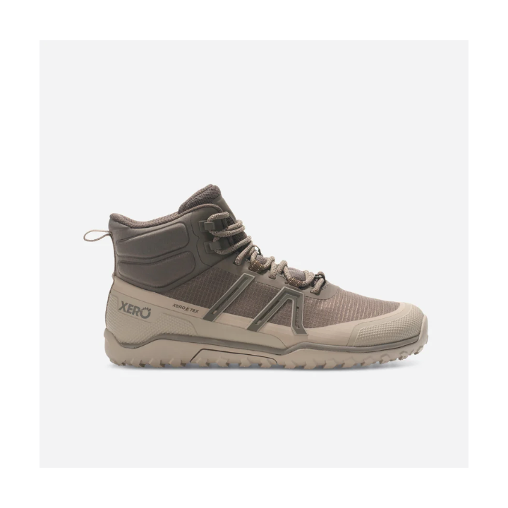 Xero Shoes Scrambler Trail Mid WP Woman Morel Pure Cashmere