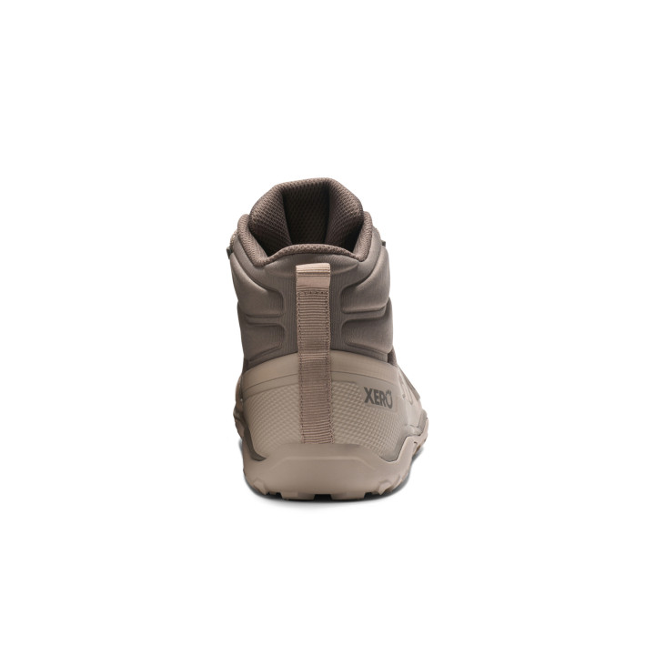 Xero Shoes Scrambler Trail Mid WP Woman Morel Pure Cashmere - minimalist shoe - nonstop minimalistrunners