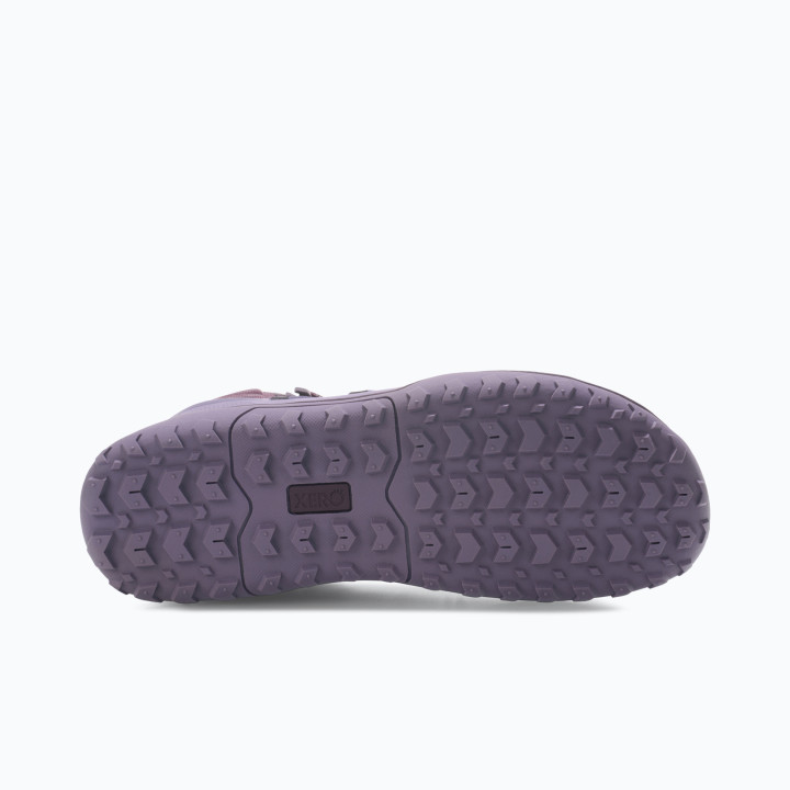 Xero Shoes Scrambler Trail Mid WP Woman Plum Perfect Sage Purple - minimalist shoe - nonstop minimalistrunners