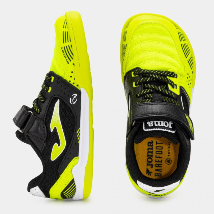 Joma Sala Max JR Groc Fluor Indoor Barefoot - sabates minimalistes nens - nonstop