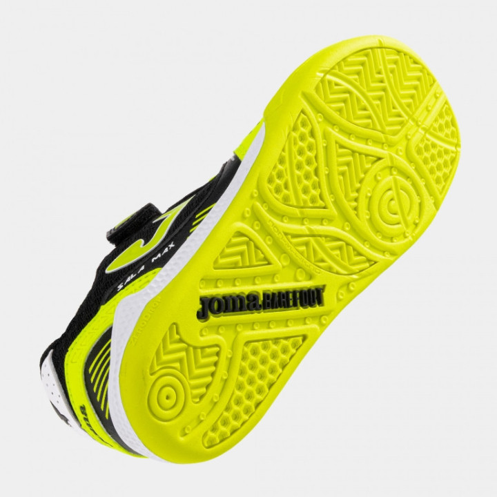 Joma Sala Max JR Fluoreszierendes Gelb Indoor Barefoot - Minimalistische Schuhe für Kinder - nonstop