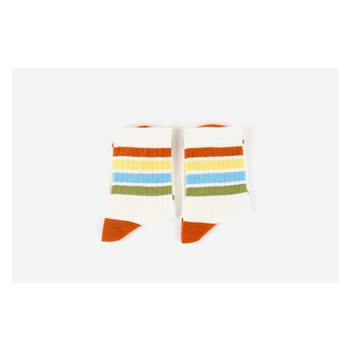Victoria Barefoot Cotton Blue - Calcetín niños - Nonstop minimalistrunners