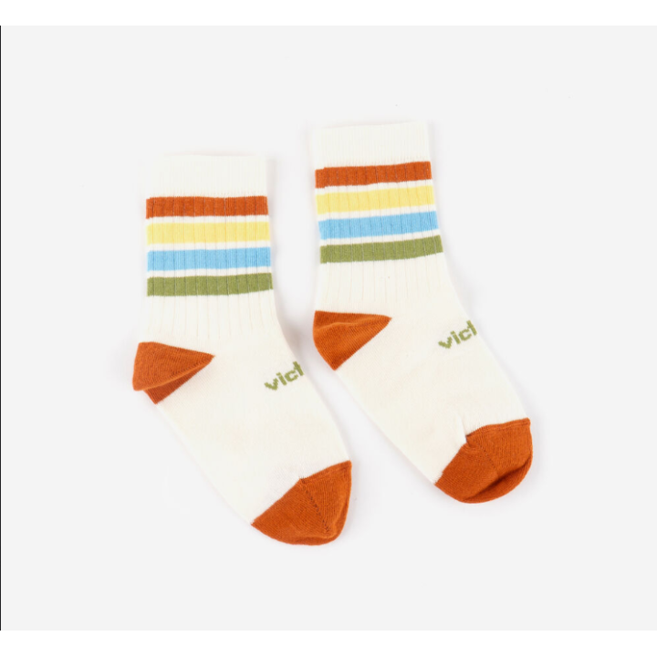 Victoria Barefoot Cotton Bleue - Childrens socks - Nonstop minimalistrunners