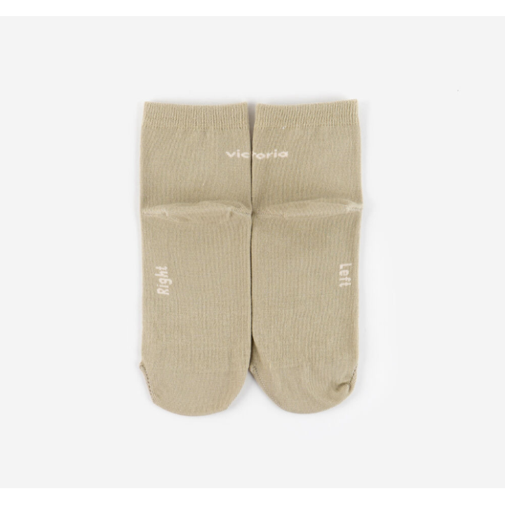 Victoria Barefoot Cotton Kaki - Calcetín - Nonstop minimalistrunners
