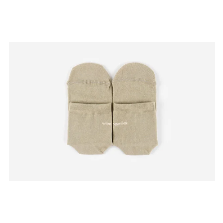 Victoria Barefoot Cotton Kaki - Calcetín - Nonstop minimalistrunners