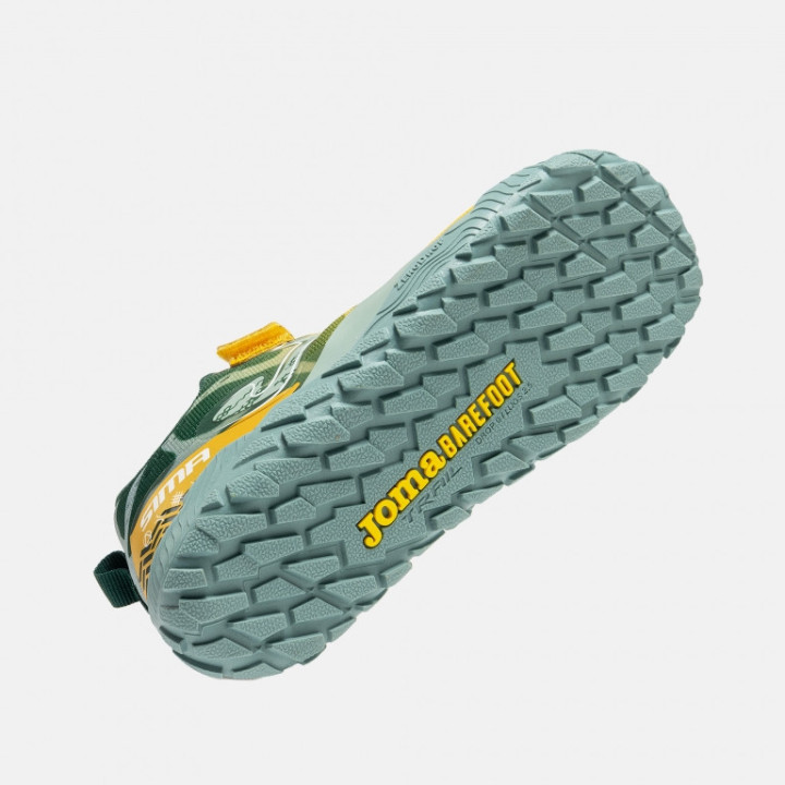 Joma Sima Jr Barefoot Velcro Taronja Saffron - Sabates minimalistes nens - Nonstop minimalistrunners