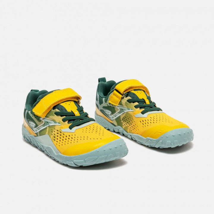 Joma Sima Jr Barefoot Velcro Taronja Saffron - Sabates minimalistes nens - Nonstop minimalistrunners