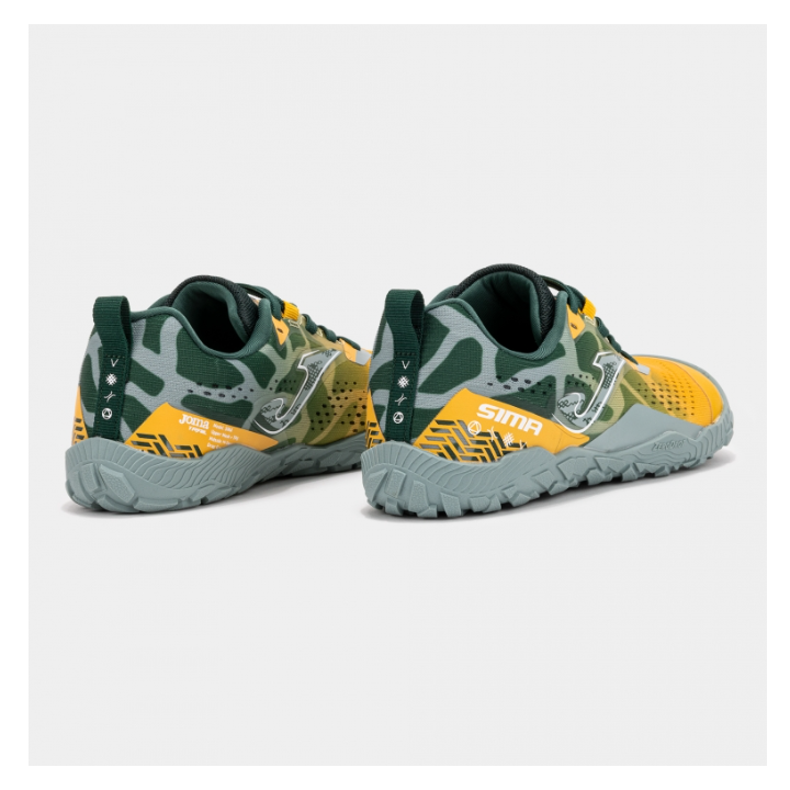 Joma Sima Jr Barefoot Velcro Taronja Saffron - Sabates minimalistes nens - Nonstop minimalistrunners