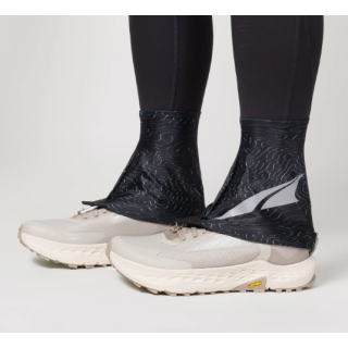 Altra Trail Gaiter Black Silver Gray