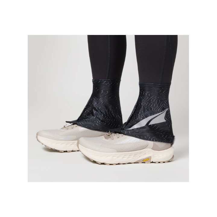Altra Trail Gaiter Black Silver Gray