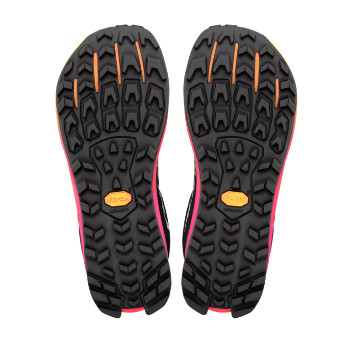 Altra Lone Peak 9+ Woman Black Knockout Pink - zapatillas natural running - Nonstop minimalistrunners
