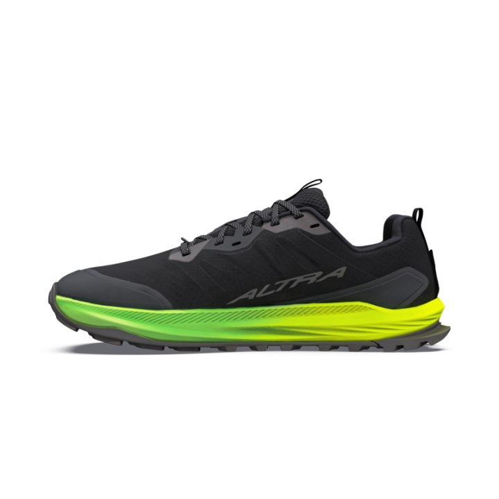 Altra Lone Peak 9+ Dark Black Gull Grey - natural running shoes- Nonstop minimalistrunners