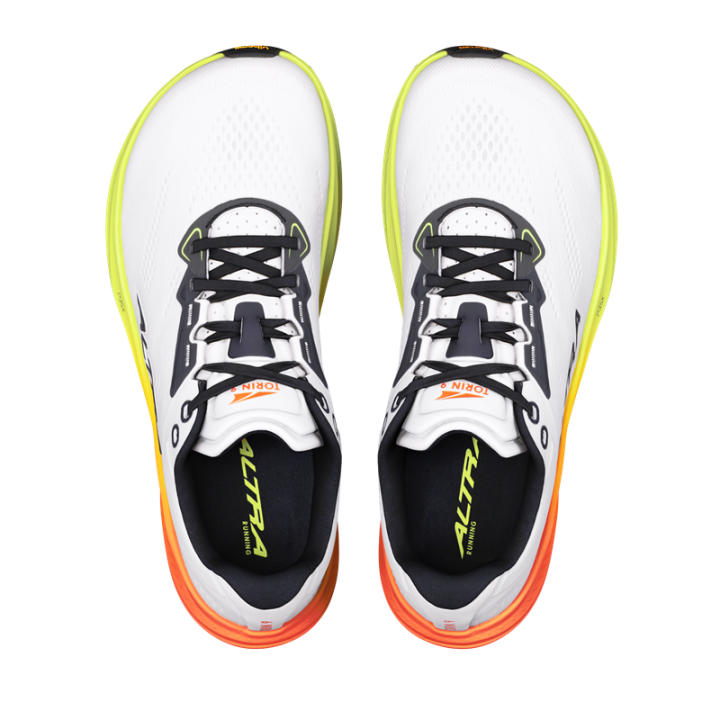 Altra Torin 9 White Black Safety Yellow - zapatilla asfalto - Nonstop  minimalistrunners