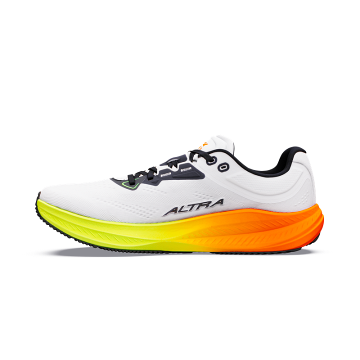 Altra Torin 9 White Black Safety Yellow - zapatilla asfalto - Nonstop  minimalistrunners