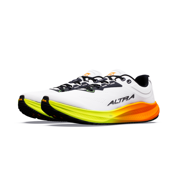 Altra Torin 9 White Black Safety Yellow - zapatilla asfalto - Nonstop  minimalistrunners