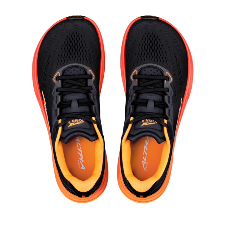 Altra Torin 9 Black Orange Pop Coral - zapatilla asfalto - Nonstop  minimalistrunners