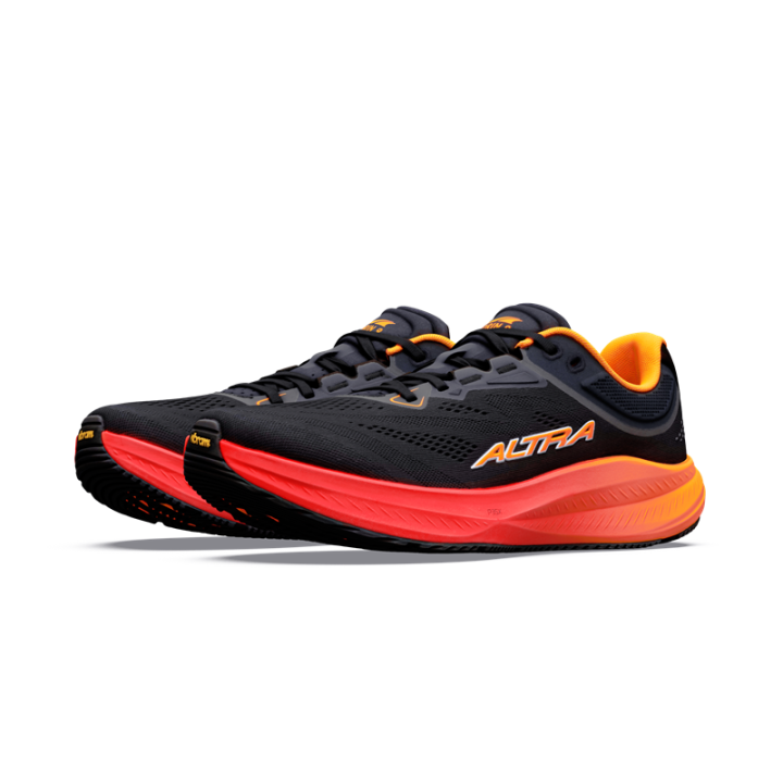 Altra Torin 9 Black Orange Pop Coral - zapatilla asfalto - Nonstop  minimalistrunners