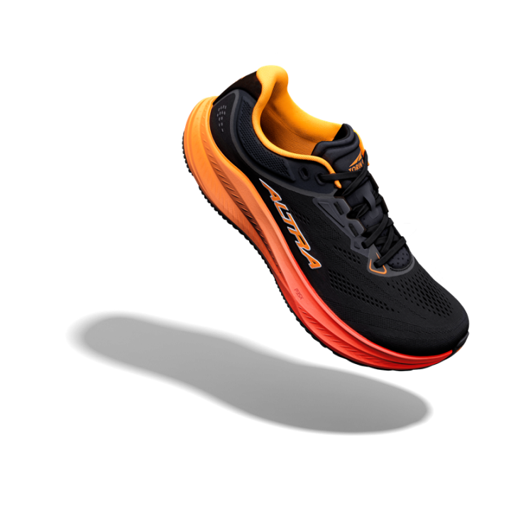Altra Torin 9 Black Orange Pop Coral - zapatilla asfalto - Nonstop  minimalistrunners