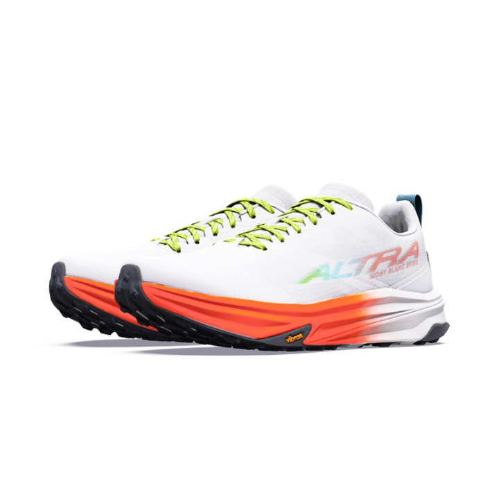 Altra Mont Blanc Speed Women White Fiery Coral | Nonstop Sport