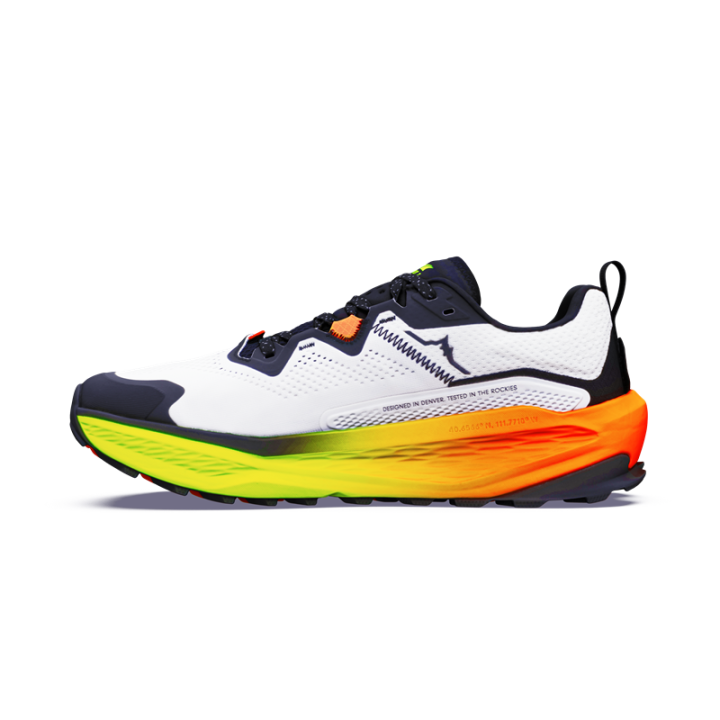 Altra Olympus 7 White White Black | Nonstop Sport