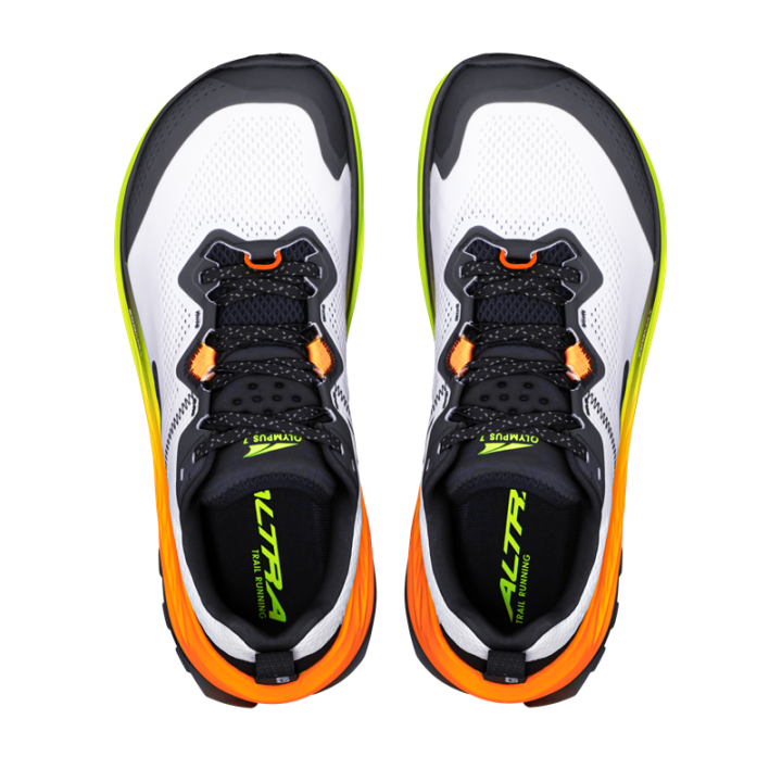 Altra Olympus 7 White White Black | Nonstop Sport