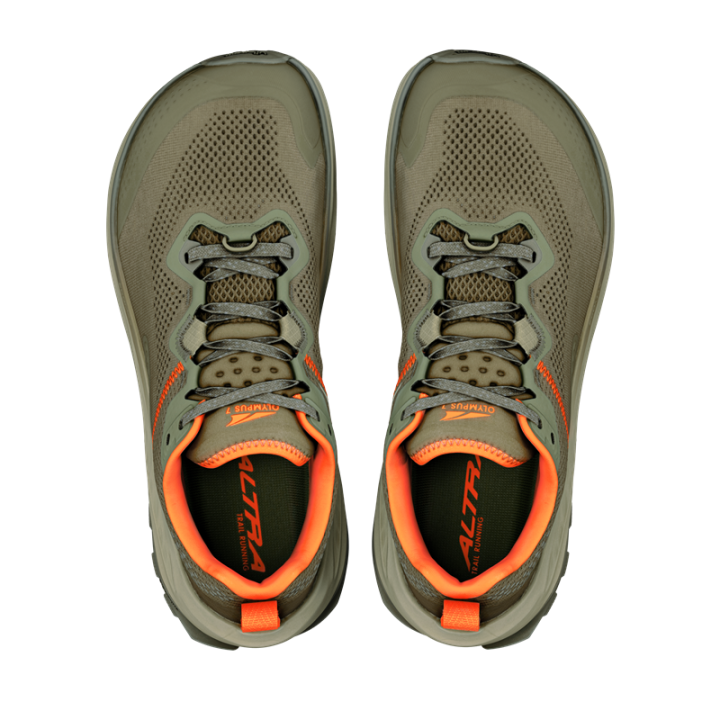 Altra Olympus 7 Dark Olive Black | Nonstop Sport