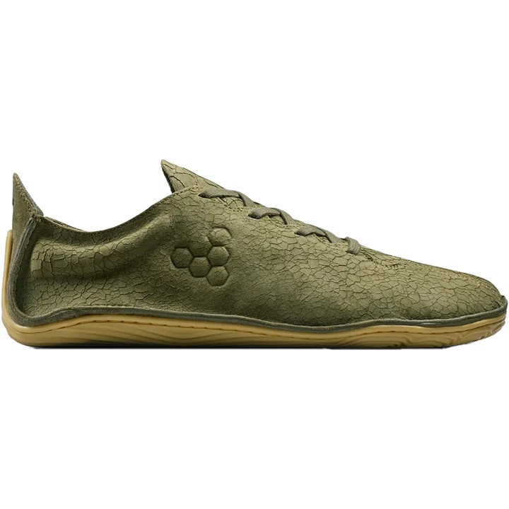 Vivobarefoot Sensus Dark Olive Cracked Leather