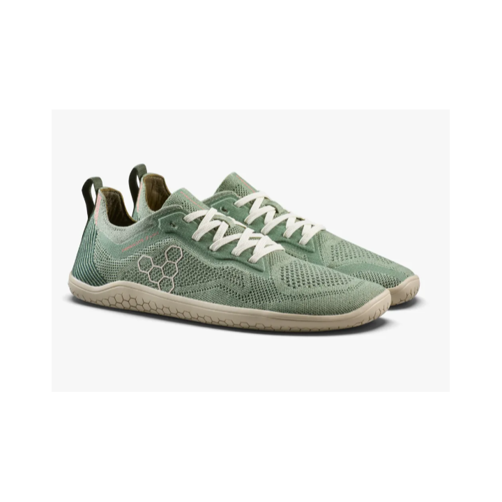 Vivobarefoot Primus Lite Knit Natural Women Dusty Green - zapatillas minimalistas - Nonstop minimalistrunners