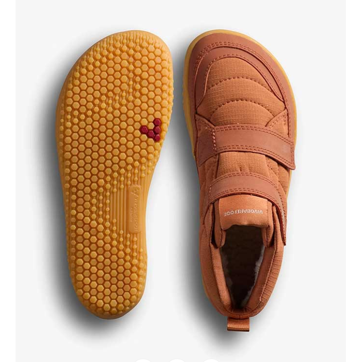 Vivobarefoot Gobi Hiber Kids Umber - zapatilla minimalista - Nonstop minimalistrunners