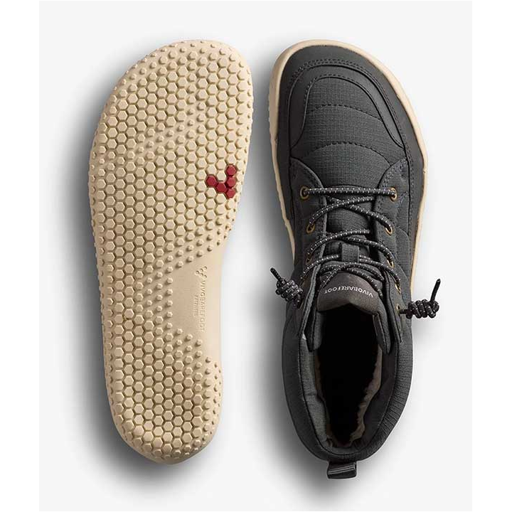 Vivobarefoot Gobi Hiber Junior Bristol Black - zapatilla minimalista - nonstop minimalistrunners