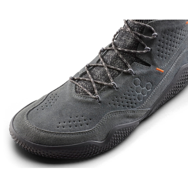 Vivobarefoot Motus Studio Mid Lth Women Dark Shadow - Zapatilla minimalistas - Nonstop minimalistrunners