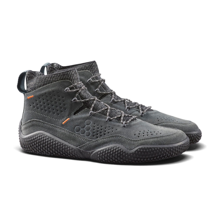 Vivobarefoot Motus Studio Mid Lth Women Dark Shadow - Zapatilla minimalistas - Nonstop minimalistrunners