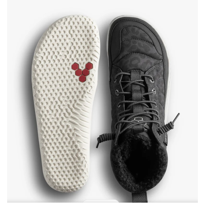 Vivobarefoot Gobi Hiber Women Obsidian Leopard - zapatilla minimalista - nonstop minimalistrunners